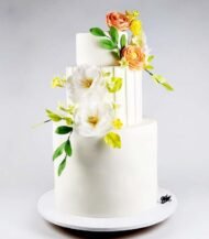 Elegant Flower Cake